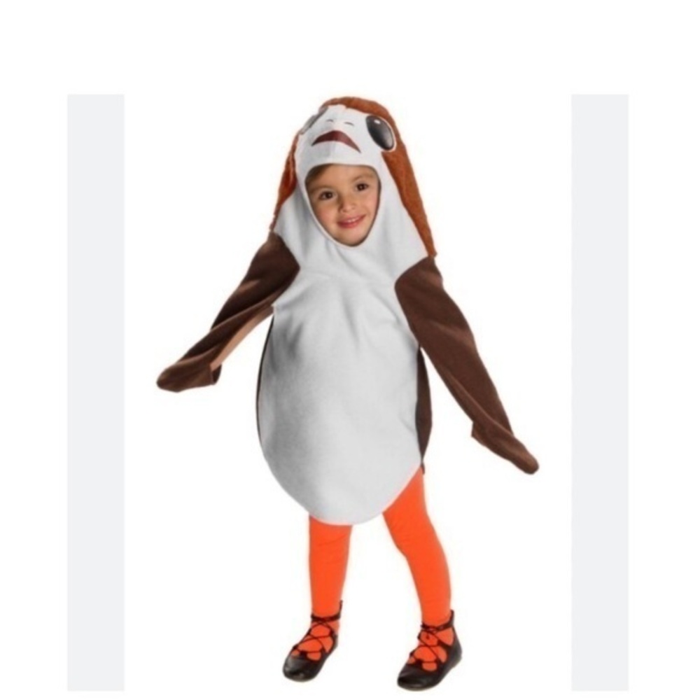 DISNEY STAR WARS "PORG" toddler Halloween costume Size 2 -4